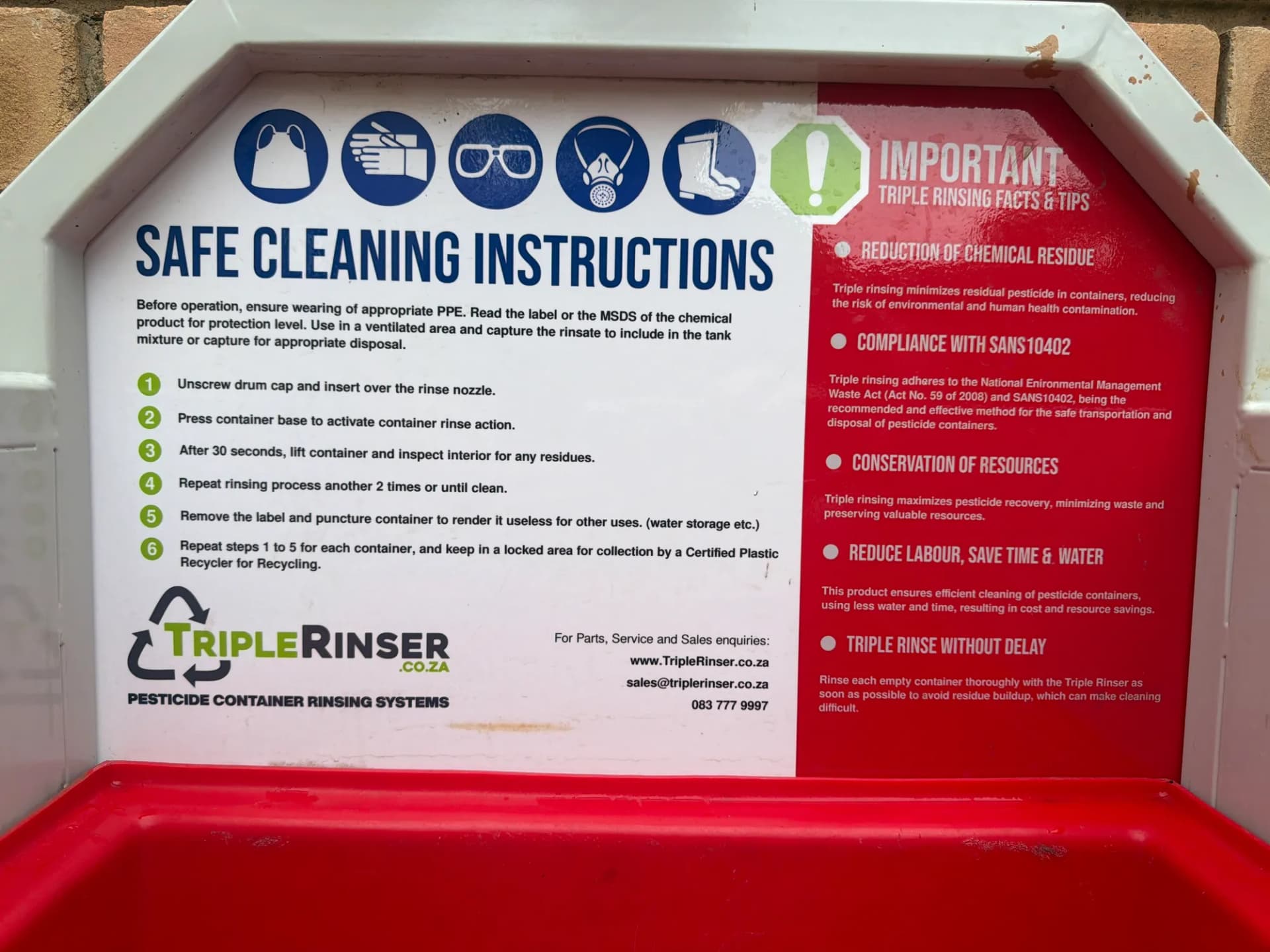 TRIPLE RINSER - image 2