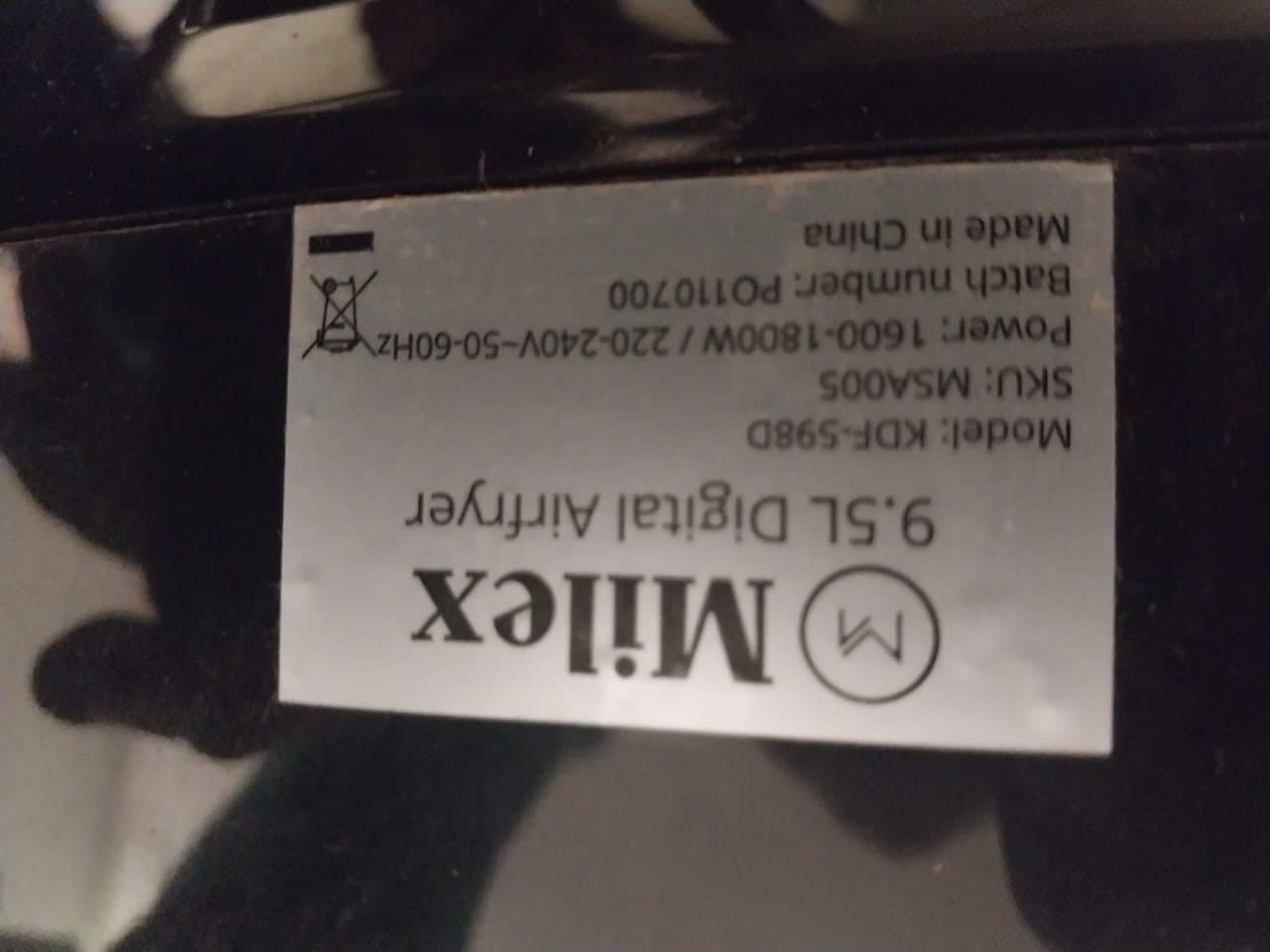 MILEX 9.5L AIR FRYER - image 2