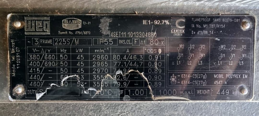 WEG Motor and Pump - image 2