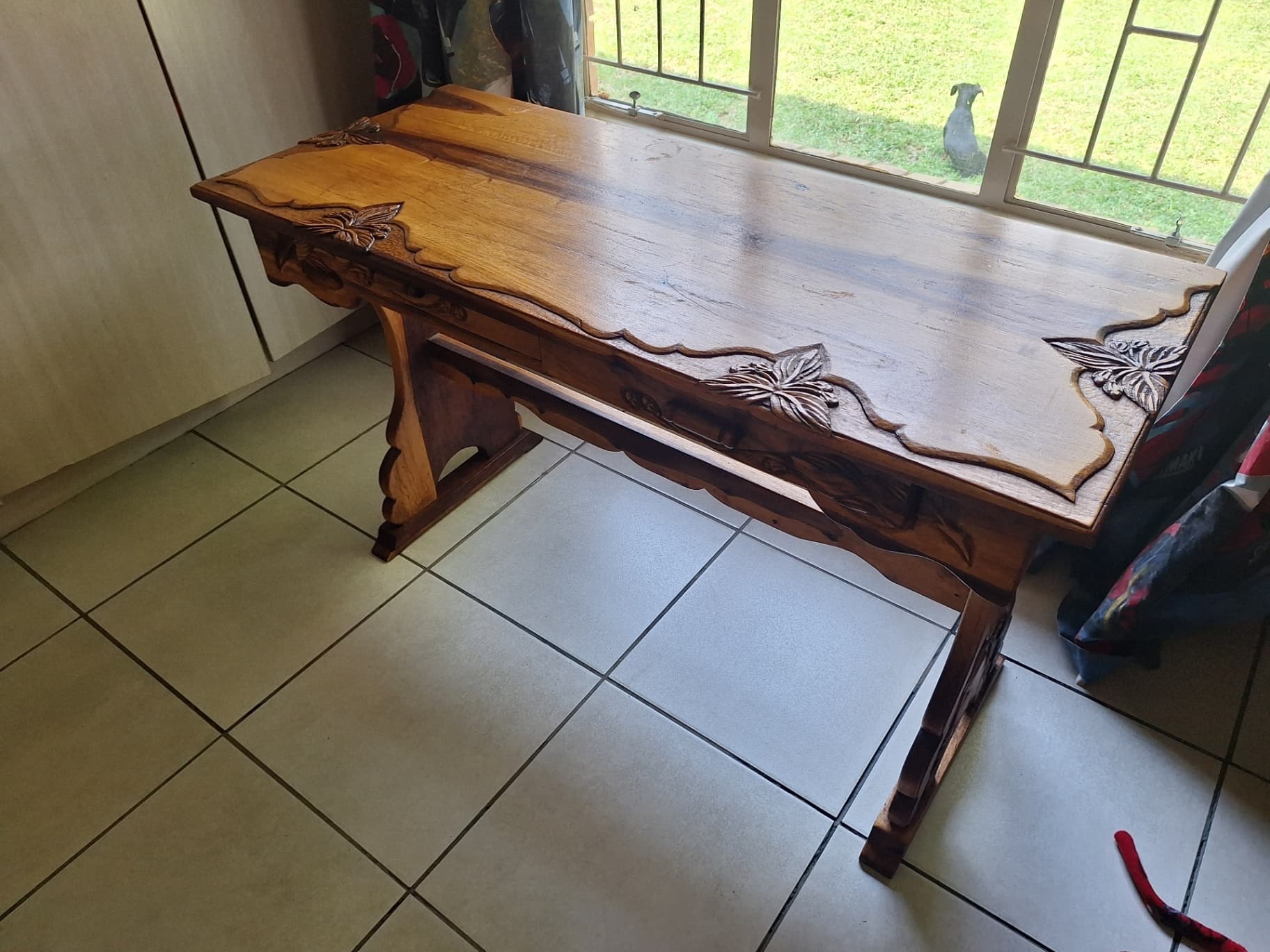 Rodesian teak diningroom set - image 3