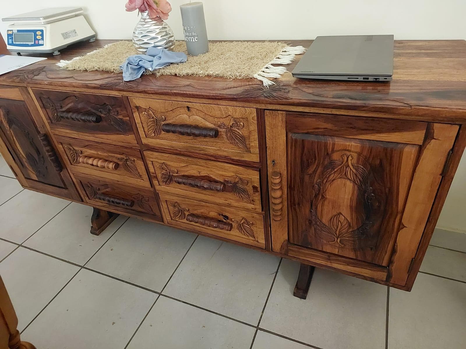 Rodesian teak diningroom set - image 4