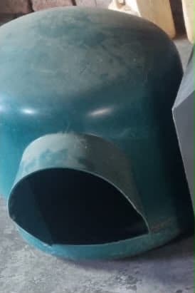 Green Igloo Dog House (Small)
