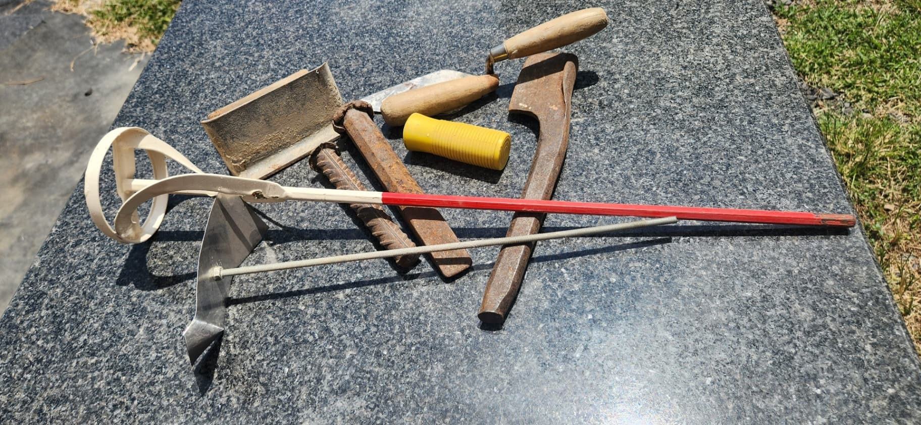 Lot mixed used tools