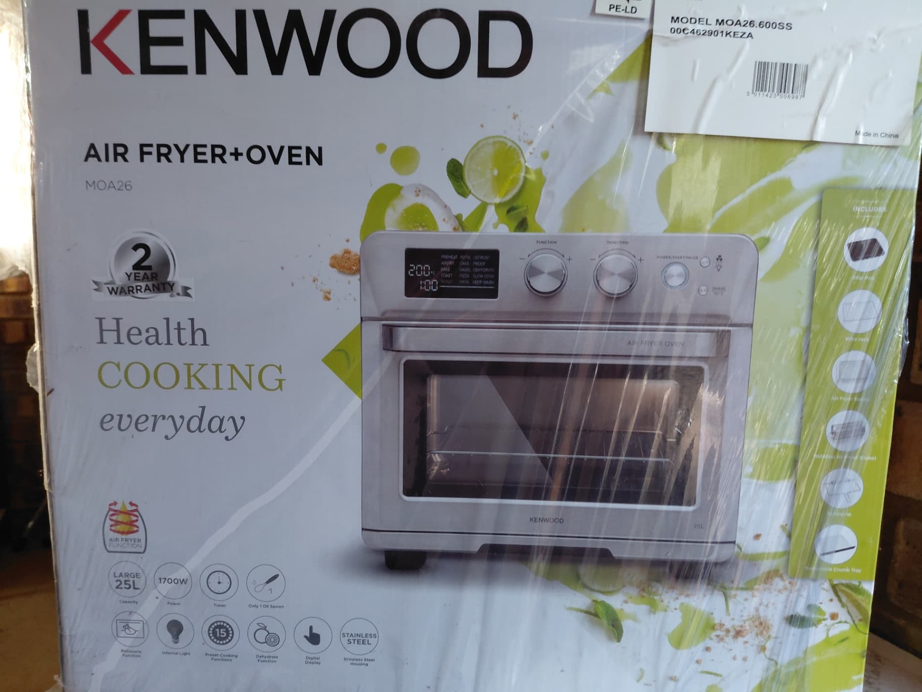 25L Kenwood Air Fryer & Oven